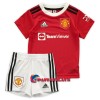 Virallinen Fanipaita + Shortsit Manchester United Kotipelipaita 2022-23 - Lasten